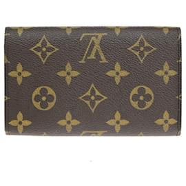 Louis Vuitton-Geldbörsen, Brieftaschen, Etuis-Braun