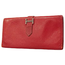 Hermès-Purses, wallets, cases-Red
