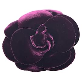 Chanel-Broches et broches-Violet