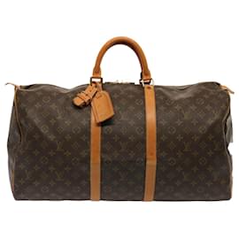 Louis Vuitton-Louis Vuitton Keepall 55-Brown