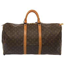 Louis Vuitton-Bolsa de viaje-Castaño