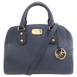 Michael Kors-Handbags-Navy blue