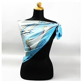 Cartier-Silk scarves-Blue
