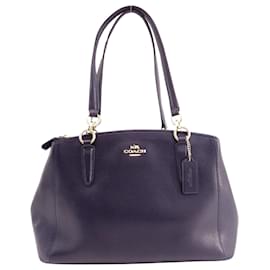 Coach-Handbags-Navy blue
