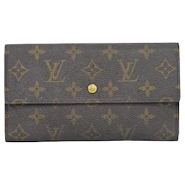 Louis Vuitton-Borse, portafogli, custodie-Marrone