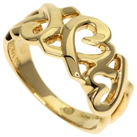 Tiffany & Co-Tiffany & Co Triple loving heart-Golden