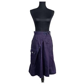Jean Paul Gaultier gonna blu in cotone Blu
