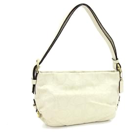 Coach-Handbags-White