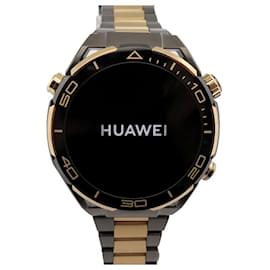 Autre Marque-NUOVO OROLOGIO HUAWEI OROLOGIO CONNESSO DAL DESIGN ULTIMATO EN13319 49 MM ACCIAIO ORO-Altro