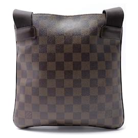 Louis Vuitton-NEUE LOUIS VUITTON MELVILLE PM DAMIER CANVAS TASCHE N51127 UMHÄNGETASCHE-Braun