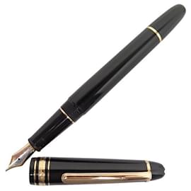 Montblanc-NEW MONTBLANC MEISTERSTUCK GOLDEN FOUNTAIN PEN HOMAGE TO CHOPIN MB132464 PEN-Black