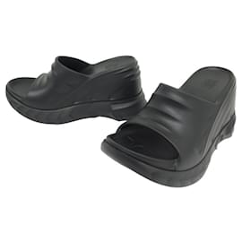 Givenchy-NEW GIVENCHY MARSHMALLOW GUM SHOES BE305BE0Y9-001 SANDALS 38 SHOES-Black