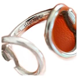Hermès-Hermès Nausicaa GM ring-Silvery