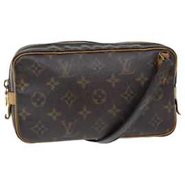 Louis Vuitton-LOUIS VUITTON Monogram Marly Bandouliere Shoulder Bag M51828 LV Auth 72867-Monogram