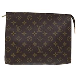 Louis Vuitton-LOUIS VUITTON Monogram Poche Toilette 26 Pouch M47542 LV Auth 71976-Monogram