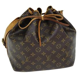 Louis Vuitton-LOUIS VUITTON Monogram Petit Noe Shoulder Bag M42226 LV Auth 72816-Monogram