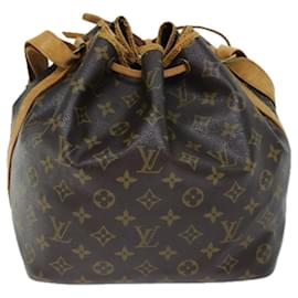Louis Vuitton-LOUIS VUITTON Monogram Petit Noe Shoulder Bag M42226 LV Auth 72816-Monogram
