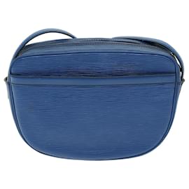 Louis Vuitton-Bolso de hombro LOUIS VUITTON Epi June Feuille Azul M52155 LV Auth 73480-Azul