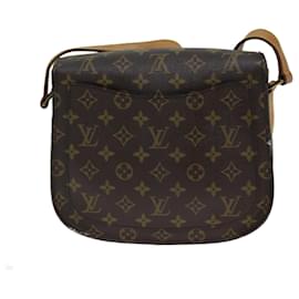 Louis Vuitton-LOUIS VUITTON Monogram Saint Cloud GM Shoulder Bag M51242 LV Auth yk12010-Monogram