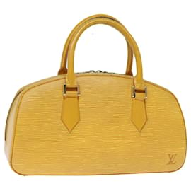 Louis Vuitton-LOUIS VUITTON Epi jasmine Hand Bag Tassili Yellow M52089 LV Auth 73039-Other