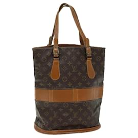 Louis Vuitton-LOUIS VUITTON Monogram Bucket GM Shoulder Bag USA limited T42236 LV Auth th4840-Monogram
