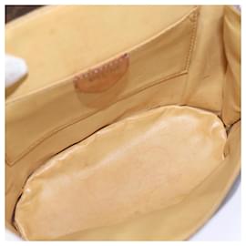 Céline-CELINE Macadam Canvas Shoulder Bag PVC Brown Auth 73030-Brown