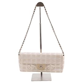 Chanel-Leather shoulder handbag-Beige