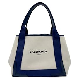 Balenciaga-Balenciaga Navy Cabas-Azul