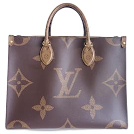 Louis Vuitton-Vuitton Onthego MM bag-Brown