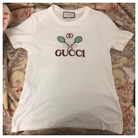 Gucci-camiseta gucci-Blanco