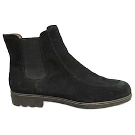 Salvatore Ferragamo-Stiefeletten Salvatore Ferragamo Größe 38,5-Schwarz