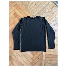 Dior-Pull en laine noire SS07 Dior par Kris Van Assche-Noir