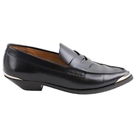 Isabel Marant-Leather loafers-Black