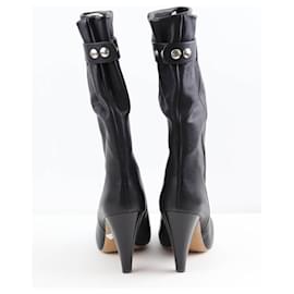 Isabel Marant-Leather boots-Black