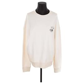 Kitsune-Cotton sweater-White