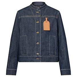 Louis Vuitton-Coats, Outerwear-Blue