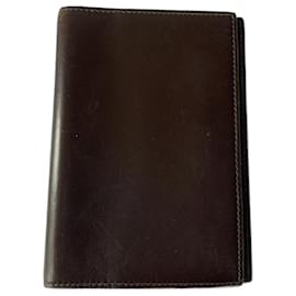 Hermès-Wallets Small accessories-Dark brown