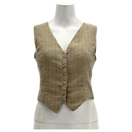 Autre Marque-CORTANA Top T.FR 38 Lino-Beige