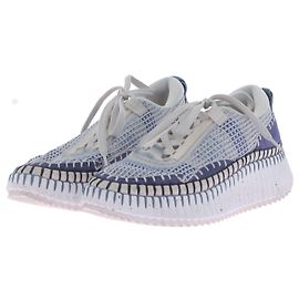 Chloé CHLOE Baskets T.EU 38 Toile Blanc