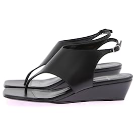 Pierre Hardy-PIERRE HARDY Sandalen T.EU 37 Leder-Schwarz