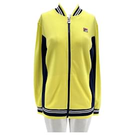 Autre Marque-FILA Tops T.International S Poliestere-Giallo