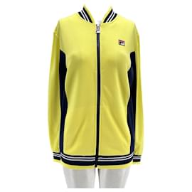 Autre Marque-FILA  Tops T.International S Polyester-Yellow