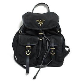 Prada-Prada Tessuto Vela Backpack  Canvas Backpack in Excellent condition-Other