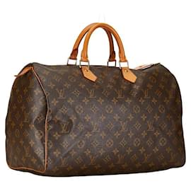Louis Vuitton-Louis Vuitton Speedy 40 Canvas Handbag M41522 in Good condition-Other
