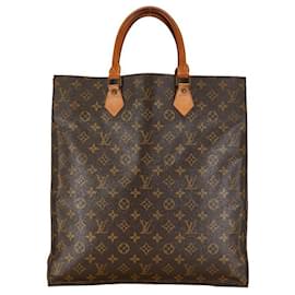 Louis Vuitton-Louis Vuitton Sac Plat Canvas Tote Bag M51140 em bom estado-Outro