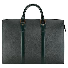 Louis Vuitton-Louis Vuitton Porte-Documents Rozan Leder Businesstasche M30054 in gutem Zustand-Andere