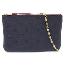 Louis Vuitton-Louis Vuitton Pochette Double Zip Leather Shoulder Bag M63916 in Excellent condition-Other