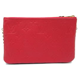 Louis Vuitton-Louis Vuitton Pochette Double Zip Leather Shoulder Bag M63916 in Excellent condition-Other