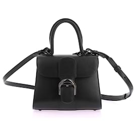 Delvaux-DELVAUX  Handbags T.  Leather-Black