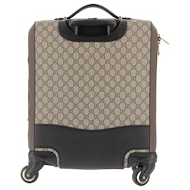 Gucci-GUCCI  Travel bags T.  Leather-Brown